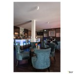 PLASTRA stropni ctvercova bila sadra 230V GU10 35W