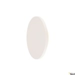 PLASTRA, wall light, LED, 3000K, round, white plaster