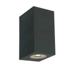 Plazma 2x6W GU10 IP65 IK06 antracit