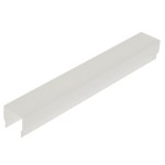 PMMA Abdeckung LB Eckig / Opal 2m