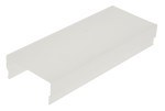 PMMA Abdeckung SL Eckig / Opal, 2m