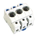 Pojistkový spodek D02,63A, 3-pólový, VBG4