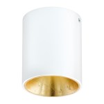 Polasso round 3,3W 3000K white gold