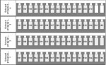 Popisný štítek pro svorky TB a ST, 181-210  (2x)