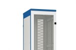 Přední/zadní přídav.dveře, perforované, 32U,šířka 800mm