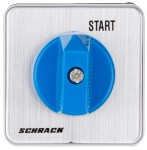 Přepínač vratný 1.pól START, 20A panel