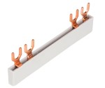 Prop.lišta 2pól, 1x chránič 4p + 1x jistič s chr. 6TE, 10mm²