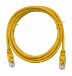 Propojovací kabel Cat.5e UTP 2xRJ-45 délka 10m žlutý