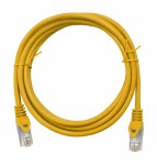 Propojovací kabel Cat.6 STP 2xRJ-45 délka 1m žlutý