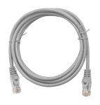 Propojovací kabel Cat.6 UTP 2xRJ-45 délka 1m šedý