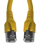 Propojovací kabel Cat.6a STP 2xRJ-45 Flex 2m žlutý