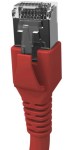 Propojovací kabel Cat.6a STP 2xRJ-45 Flex 3m červený