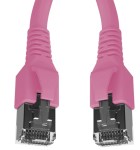 Propojovací kabel Cat.6a STP 2xRJ-45 Flex 3m fialový