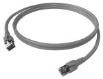 Propojovací kabel Cat.6a STP 2xRJ-45 Flex 50m šedý
