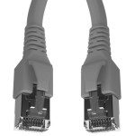 Propojovací kabel Cat.6a STP 2xRJ-45 Flex 50m šedý