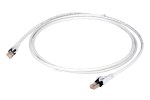 Propojovací kabel Cat.6a STP 2xRJ-45 PushPull 5m šedý