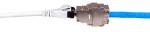 Propojovací kabel Cat.6a STP 2xRJ-45 PushPull 5m šedý