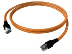 Propojovací kabel SolidCon Cat.6a STP AWG23 10m oranžový