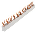 Propojovací lišta 1xFI 4pól, 1xLS 3pól, 2xLS 1+N,11TE,10mm²