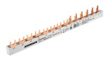 Propojovací lišta 1xFI 4pól, 1xLS 4pól, 6xLS 1+N/1TE, 14TE