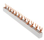 Propojovací lišta 1xFI 4pól, 4xLS 1+N, 12TE, 10mm²