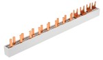 Propojovací lišta 1xFI 4pól, 8xLS 1+N/1 TE, 12TE