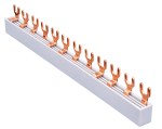 Propojovací lišta 1xFI 4pól, PO 4pól, 1xLS 3+N, 12TE, 10mm²