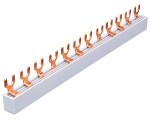 Propojovací lišta 1xFI 4pól, PO 4pól, 1xLS 3+N, 12TE, 10mm²