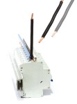 Propojovací lišta Small Connect, 1-pólová, 1TE, délka 1 m