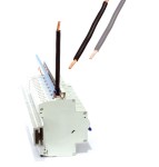 Propojovací vodič černý, 10mm², délka 325 mm