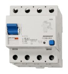 Proudový chránič 10 kA, 80 A, 4P, 300 mA, B(fq)+G