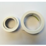 Punto-A/AL MR16, GU10, 50W IP20, adj., leaf springs, white