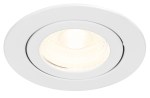 Punto LED 8W 760lm 3000K 36° 230V IP65/IP20 stmív. bílá
