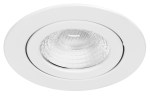 Punto LED 8W 760lm 3000K 36° 230V IP65/IP20 stmív. bílá