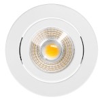 Punto LED 8W 760lm 3000K 36° 230V IP65/IP20 stmív. bílá