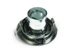 Punto-R 50W GU5,3 MR16, 12V, IP43, gebürstetes chrom