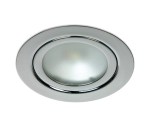 Punto-R LED 1W 6000K 50lm, IP20, chrom