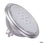 QPAR111 GU10, LED lamp silver 7W 4000K CRI90 40°