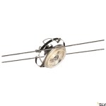 QRB, cable luminaire for TENSEO, QR111, tiltable, chrome