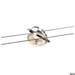 QRB, cable luminaire for TENSEO, QR111, tiltable, chrome