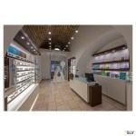 QRB, cable luminaire for TENSEO, QR111, tiltable, chrome