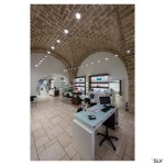 QRB, cable luminaire for TENSEO, QR111, tiltable, chrome