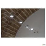 QRB, cable luminaire for TENSEO, QR111, tiltable, chrome
