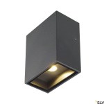 QUAD 1 XL LED nástěnné svítidlo 3,2W 3000K, hranaté,antracit