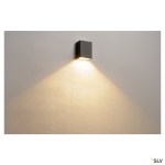 QUAD 1 XL LED nástěnné svítidlo 3,2W 3000K, hranaté,antracit