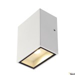 QUAD 1 XL LED nástěnné svítidlo, 3,2W, 3000K, hranaté, bílá