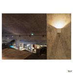 QUAD 1 XL LED nástěnné svítidlo, 3,2W, 3000K, hranaté, bílá