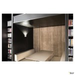 QUAD 1 XL LED nástěnné svítidlo, 3,2W, 3000K, hranaté, bílá