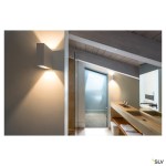QUAD 2 XL LED nástěnné svítidlo, 2x3,2W, 3000K, bílá