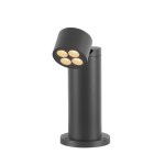 R-CUBE 35, sloupkové sv., 15W, 2700/3000K, PHASE, antracit
